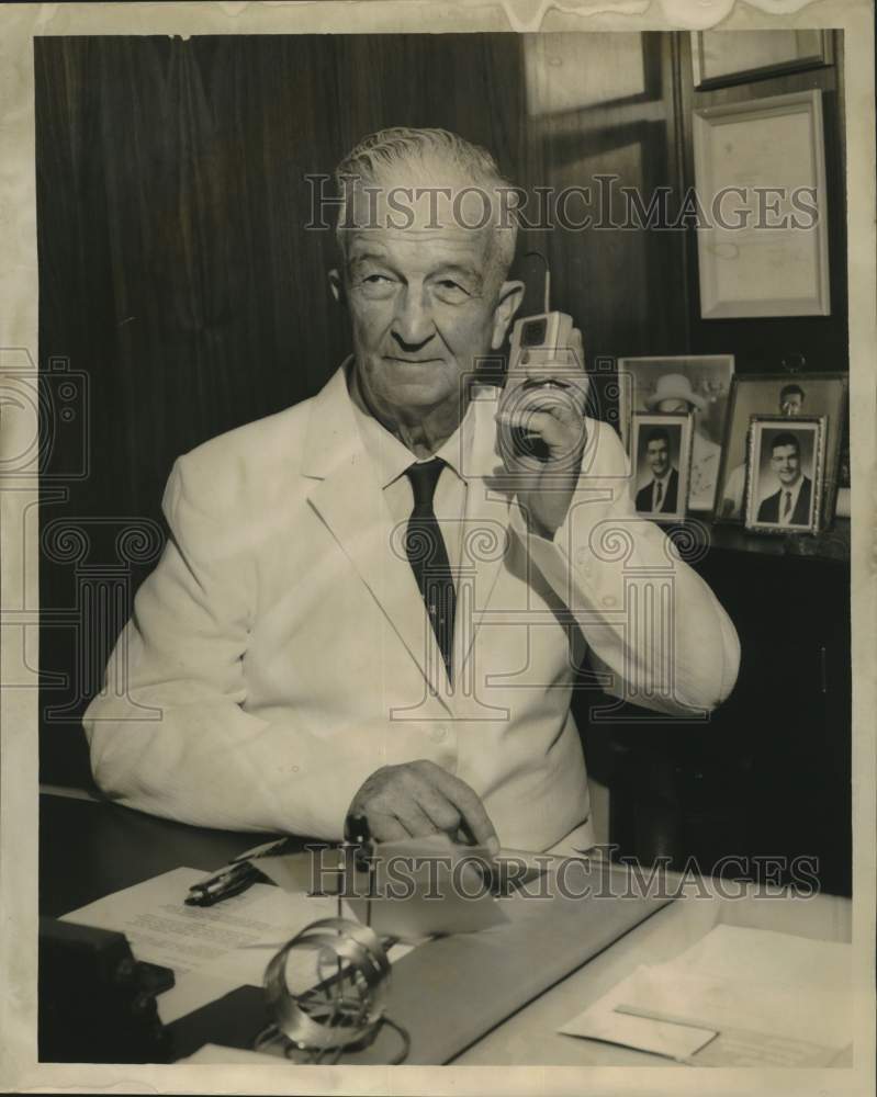 1959 Press Photo Forest Pendleton, Director of Public Safety - noc27593