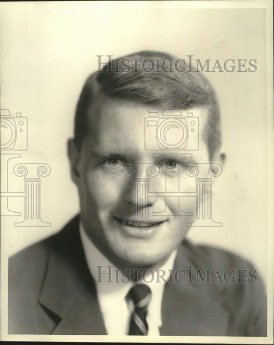 1957 Press Photo Hamilton Richardson of Tulane University - noc27598