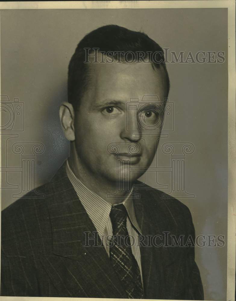 1938 Press Photo E. L. Richardson of Louisiana - noc27599