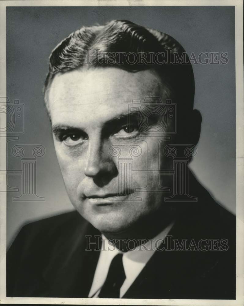 1957 Press Photo R.B. Richardson, director of Louisiana Department of Highways