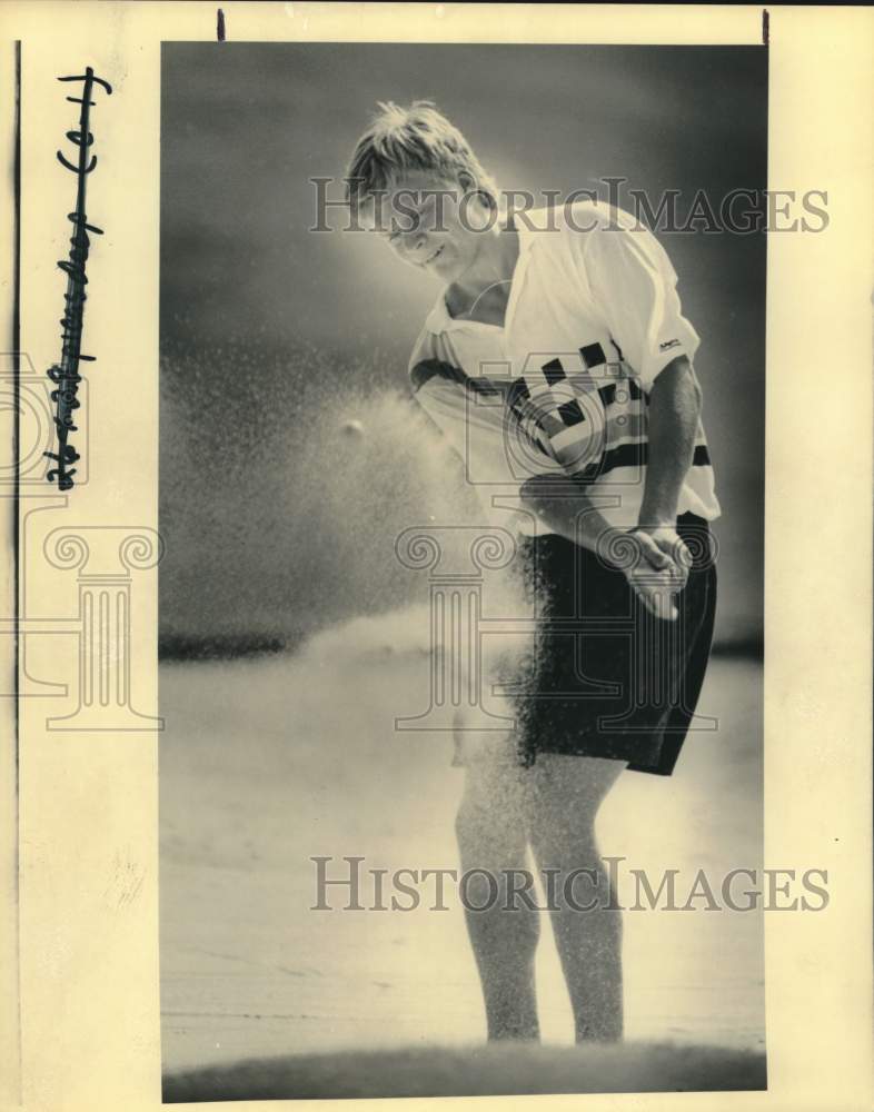 1990 Press Photo Louisiana Junior Golf champion Tyson Roth of Destrehan- Historic Images