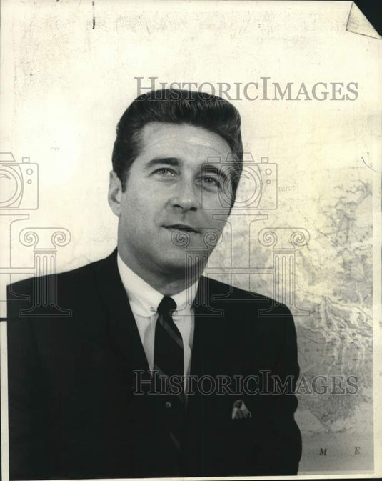 1967 Press Photo Louisiana politician Edward G. Robichaux - noc27776