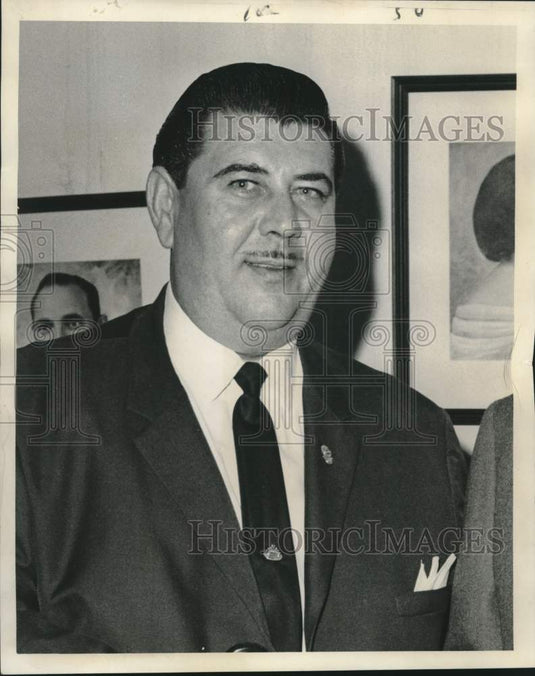 1967 Press Photo Dr. Anthony Russo Jr., president Jefferson Businessmen's Org.