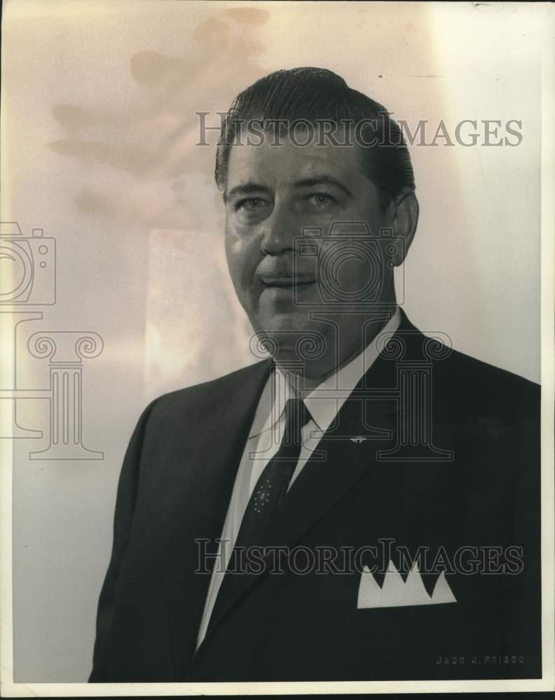 1967 Press Photo Doctor Anthony Russo, president of Jefferson Lions Club