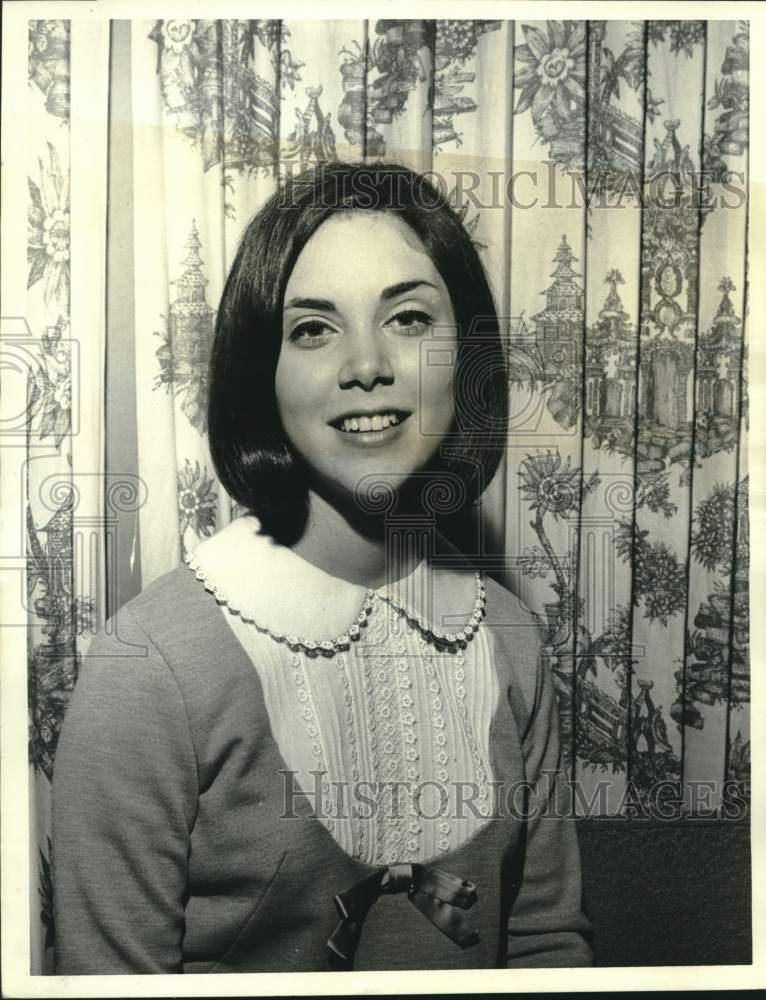 1966 Press Photo Tulane University Homecoming Queen Jane Rush - noc27874