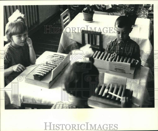 1970 Press Photo Music taught as group venture in Russian schools. - noc28486