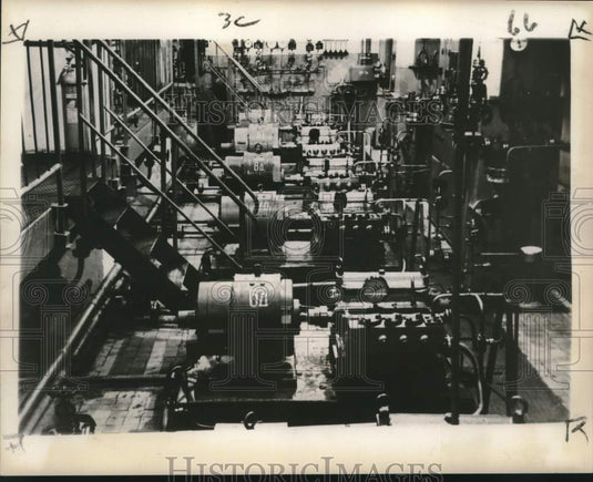 1957 Press Photo Russia's 'Pump Complex' in its new station - noc28617
