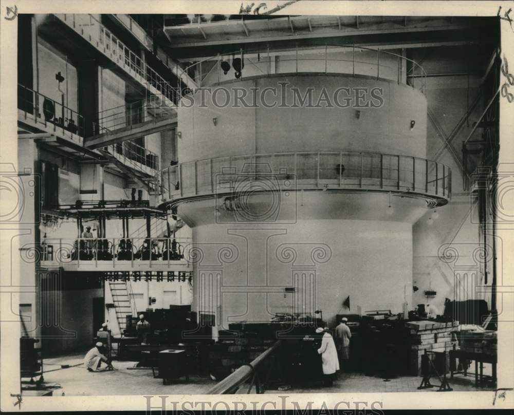 1960 Press Photo Russian atomic reactor - noc28618