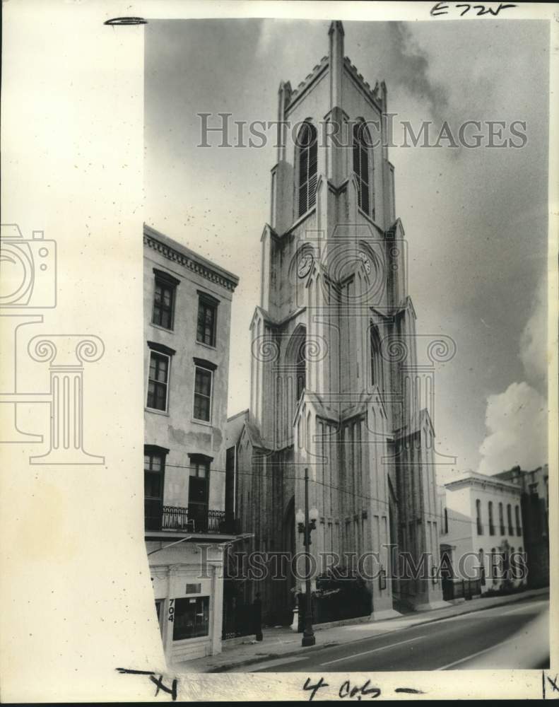 1975 Press Photo St. Patrick Church, designated National Historic Landmark