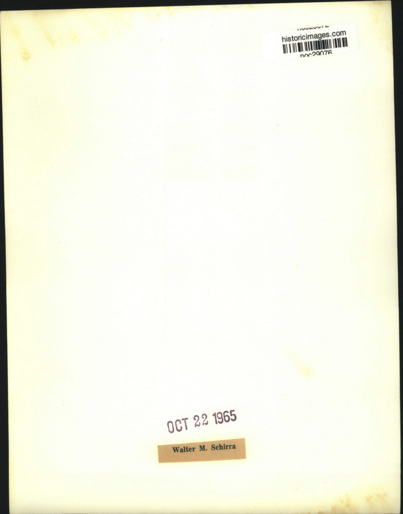 1965 Press Photo Walter M. Schirra of Louisiana - noc29076