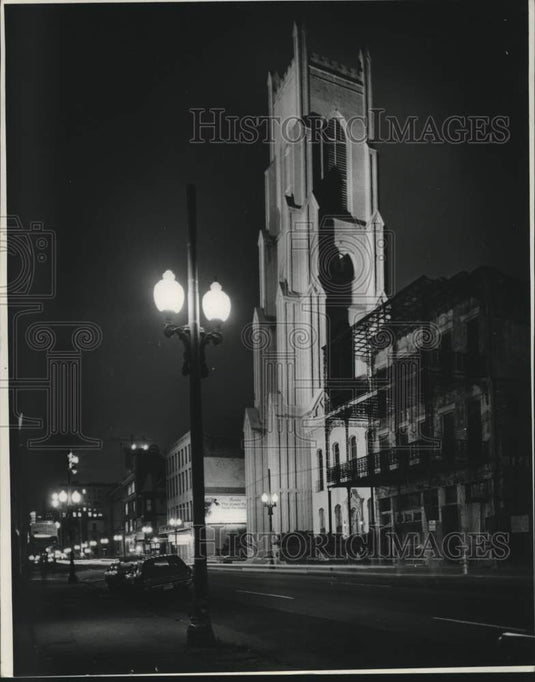 1972 Press Photo James Gallier, Sr. reconstructed St. Patrick's in Gothic style