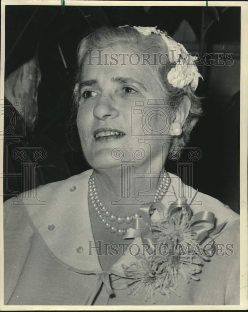 Press Photo Miss Estelle Jennings Sears, retiring teacher. - noc29392- Historic Images