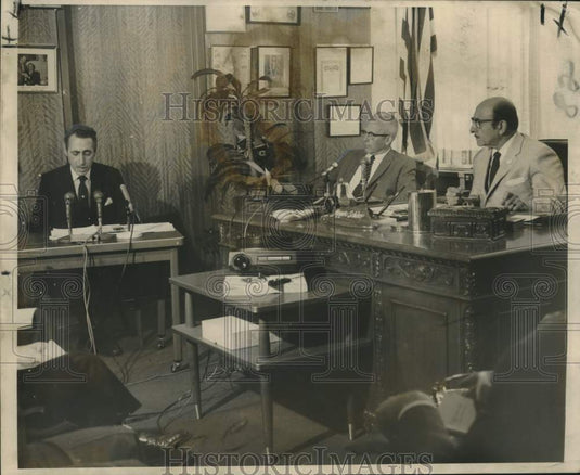 1969 Press Photo Regional Planning Commission - Thomas J. Lupo and Members