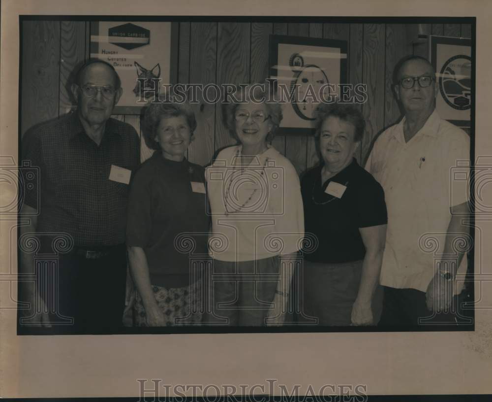 1989 Press Photo Ever-Ready Club - George Sauzer and Other Members - noc30090- Historic Images