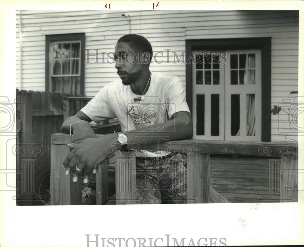 1991 Press Photo City owes over 1 million dollars to Burnell Scales Sr.- Historic Images