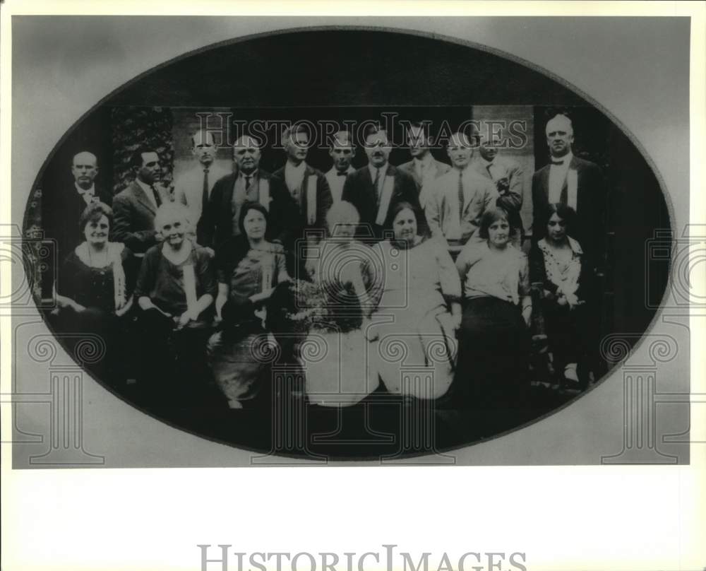 1924 Press Photo Members of the St. Tammany Land and Development Association