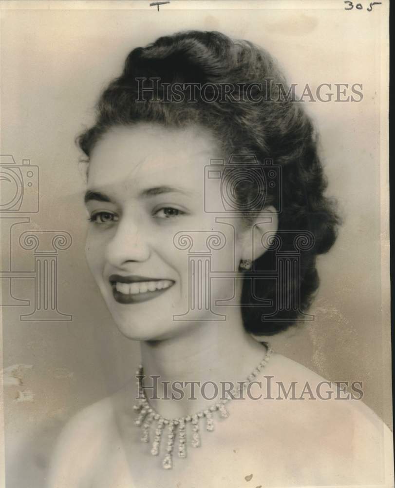 1953 Press Photo Miss Elizabeth Schexayder - noc31591
