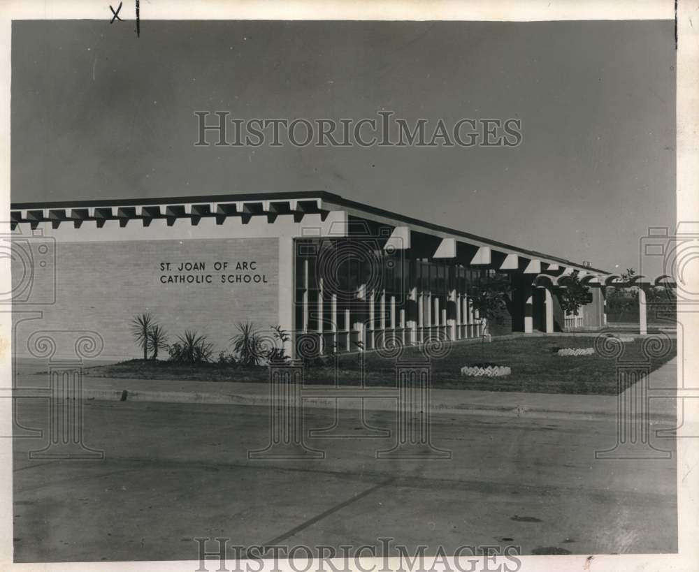 1961 Press Photo St. Joan of Arc Catholic School Building, LaPlace - noc33018