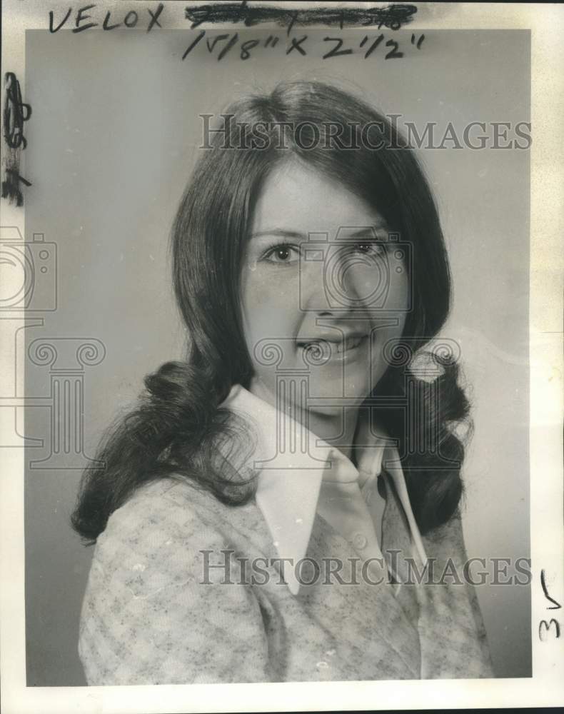 1974 Press Photo L.W. Higgins High School - Cheryl Ragsdale, Student - noc33480