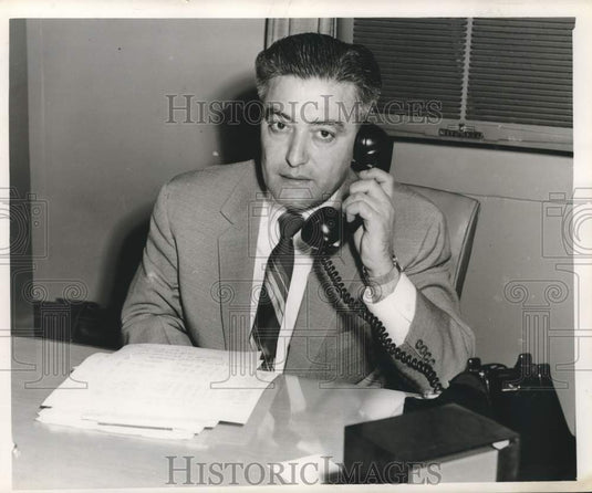 Press Photo Vince Rizzo, Baseball executive - noc35149- Historic Images