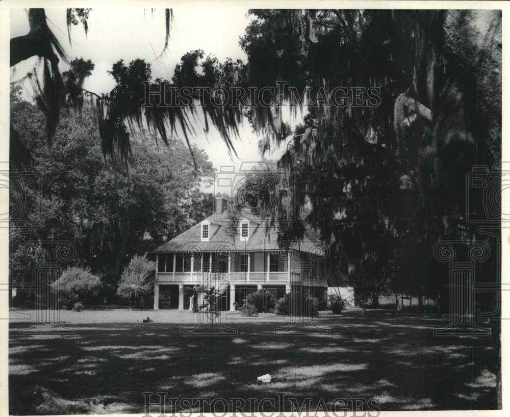 1962 Press Photo Mrs. Randolph Roane's house patterned after the Darby Home