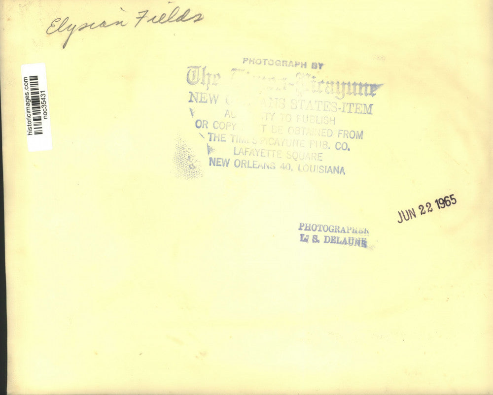 1965 Press Photo Elysian Fields in New Orleans, Louisiana - noc35431