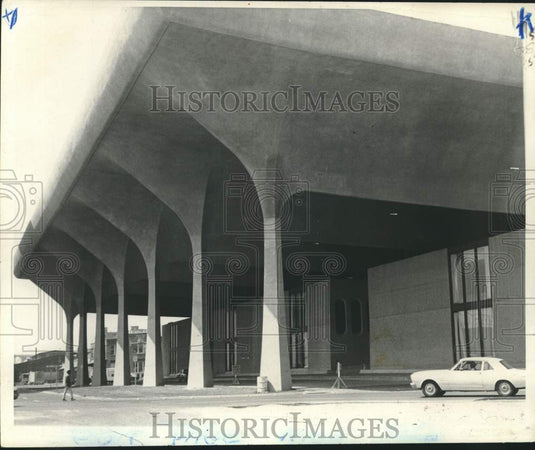 1969 Press Photo Entrance to The Rivergate - noc35939