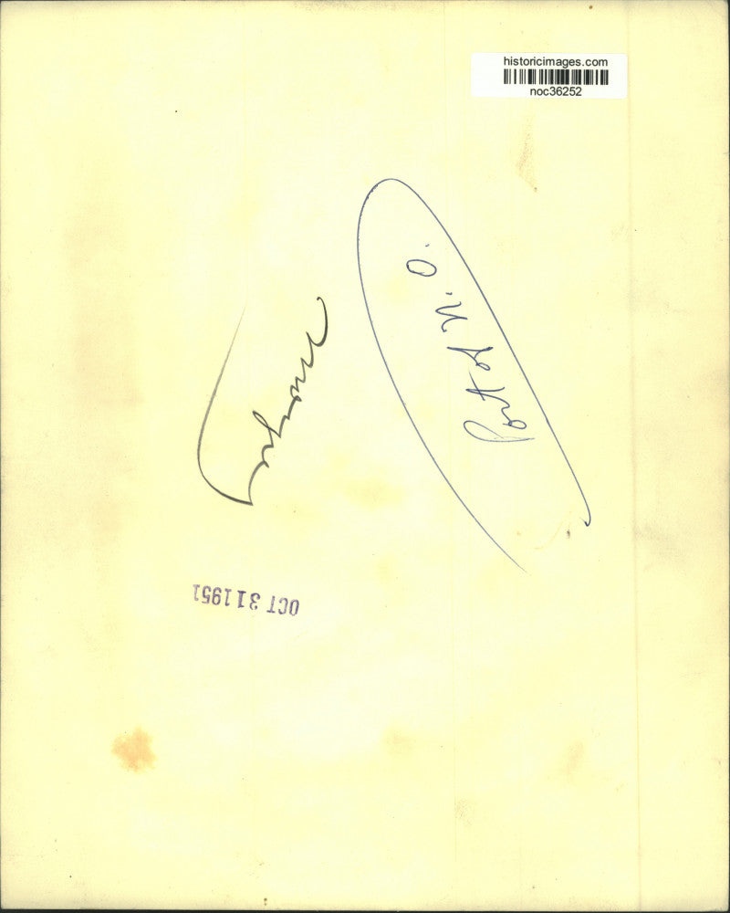 1951 Press Photo Port of New Orleans view through a ship's window at cargo.