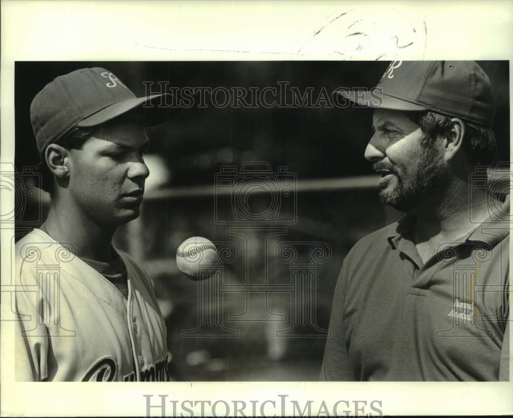 1987 Press Photo Rummel High School - Glenn Scheuermann, Larry Schneider- Historic Images