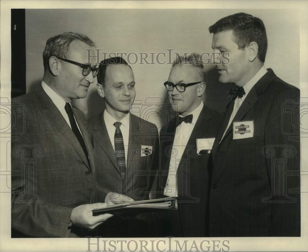 1966 Press Photo Attendees of the Pulmonary Function at Tulane Medical