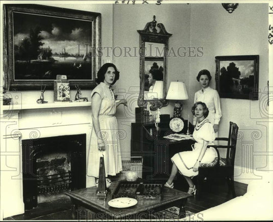 1979 Press Photo Decorators' Show House Officers, New Orleans - noc37594- Historic Images