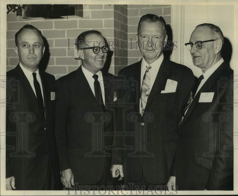 1966 Press Photo Louisiana PAR Officers at Meeting - noc37826