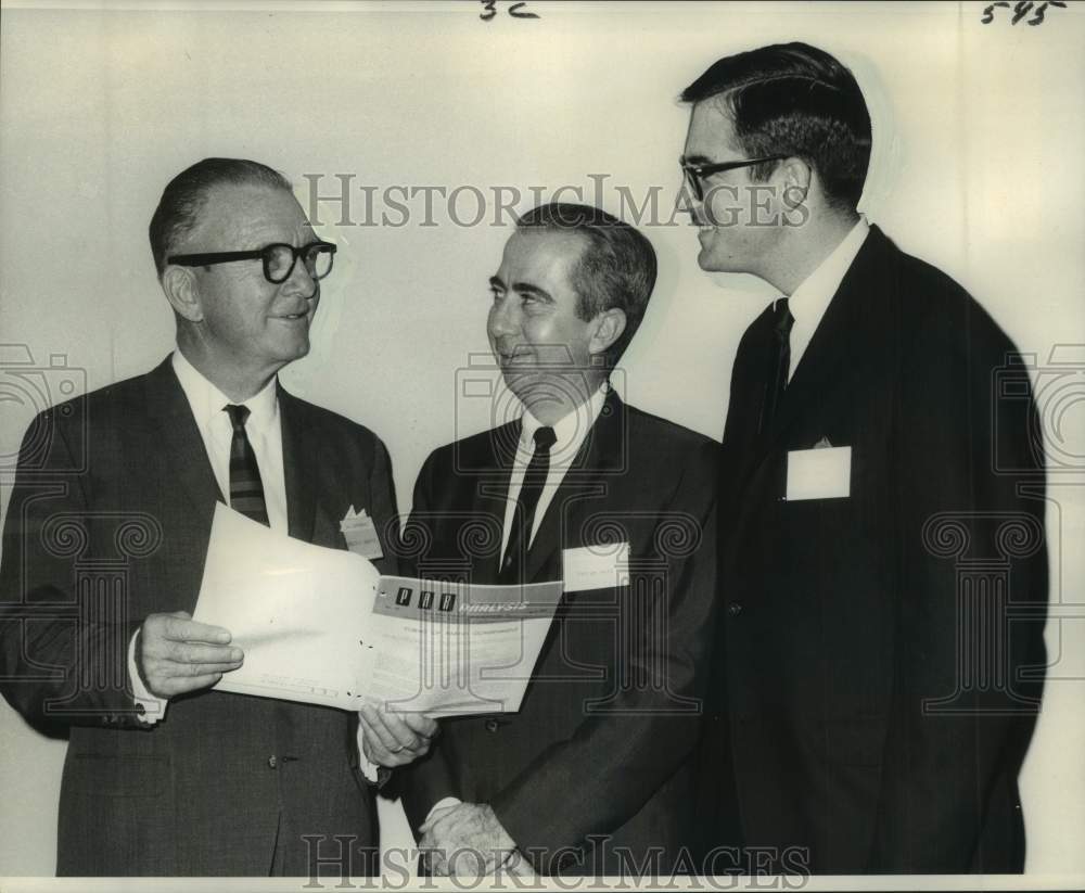1968 Press Photo Public Affairs Research Council of Louisiana New Officers