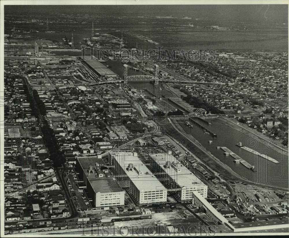 1978 Press Photo Port facilities at Industrial Canal- Historic Images