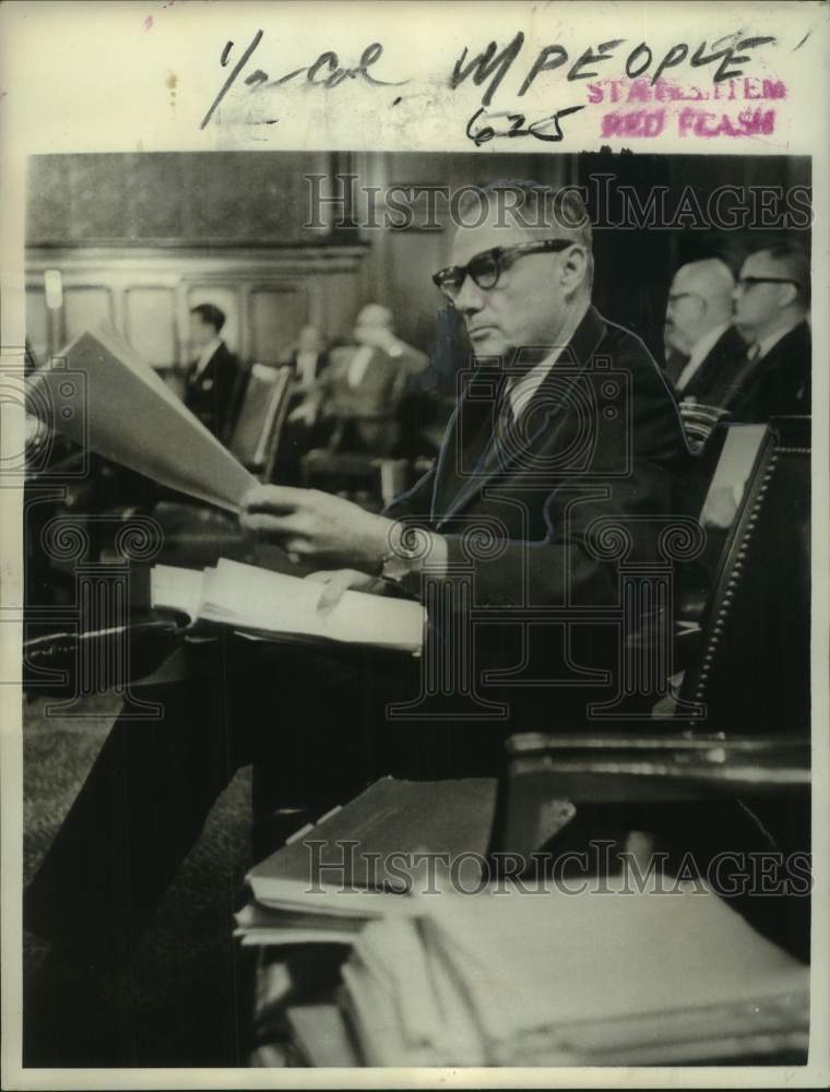 Load image into Gallery viewer, 1966 Press Photo Milton Shapp, Democratic Nominee For Governor Of Pennsylvania
