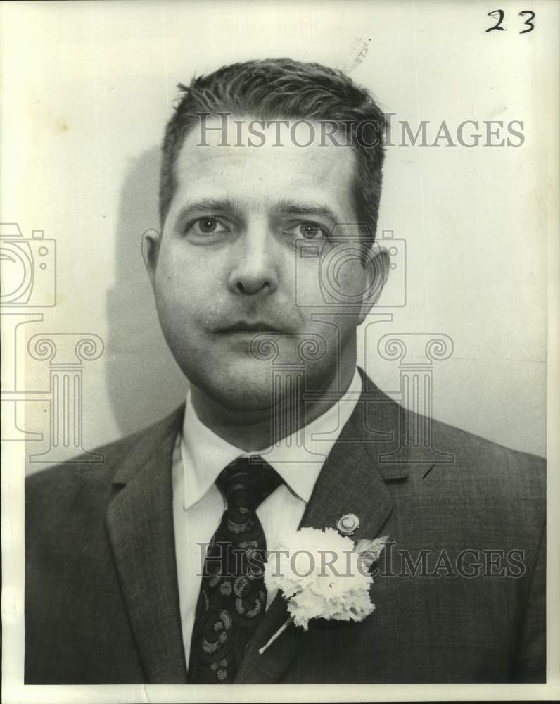 1969 Press Photo William J. Schroeder, Jr., Up For &quot;Single Parent Of The Year&quot;