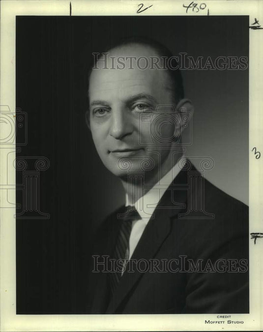 1967 Press Photo Dr. John E. Zur, Council om Dental Health, American Dental