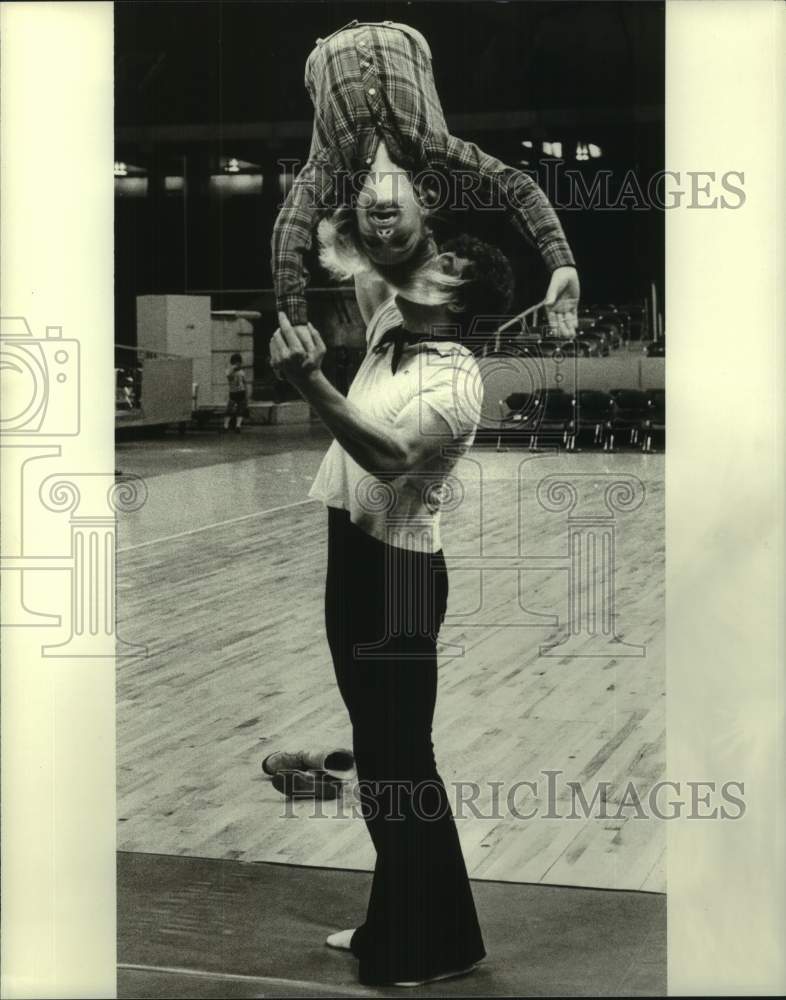 1978 Press Photo Cathy Reeby during practice - noc38541- Historic Images