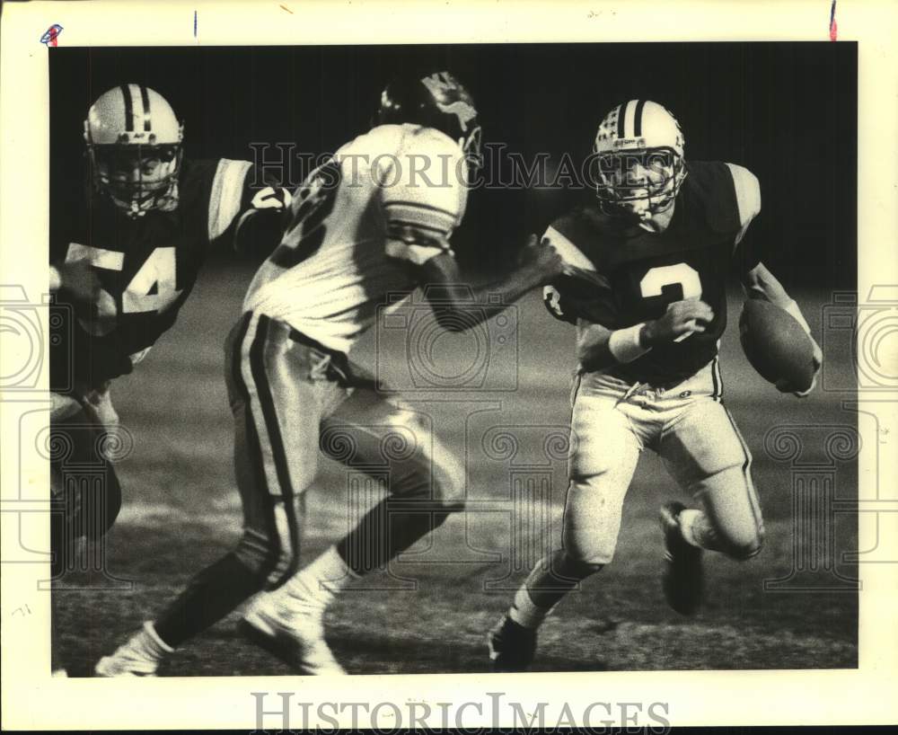 1989 Press Photo St. Charles and Kentwood High School Football Game - noc39218- Historic Images