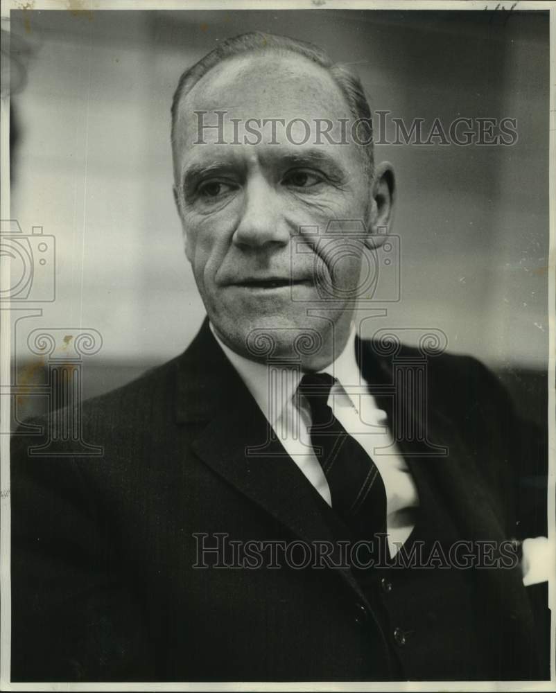 1963 Press Photo Mitchell William Sharp, Canada Minister of Trade &amp; Commerce