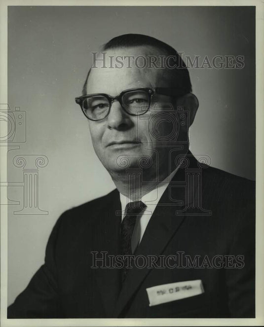 1963 Press Photo Clinton L. Sanders, President of American Trucking Associations