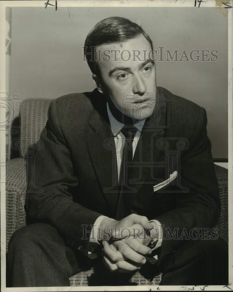1962 Press Photo Jose Rico-Zorrilla, Spanish lawyer employed by US embassy