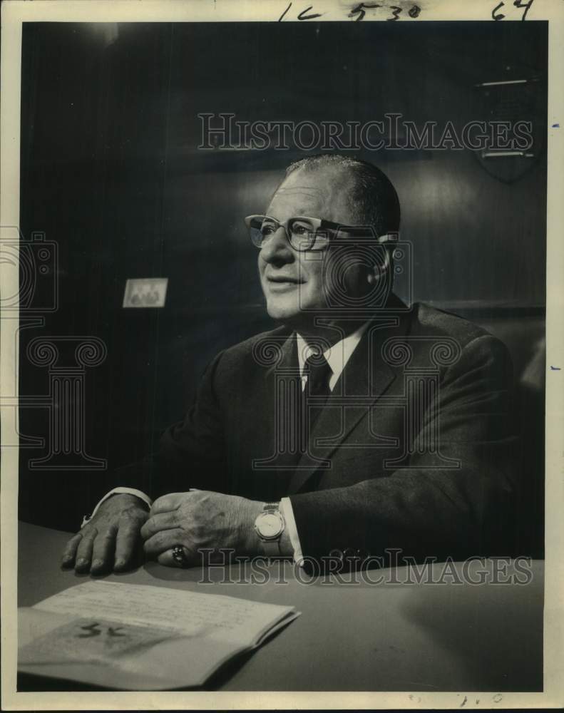 1964 Press Photo Harold Salmon Sr., &quot;Man Of The Year&quot; Temple Sinai Brotherhood