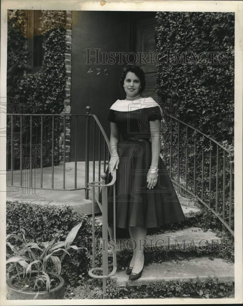 1959 Press Photo Miss Gail Wolf - noc40484
