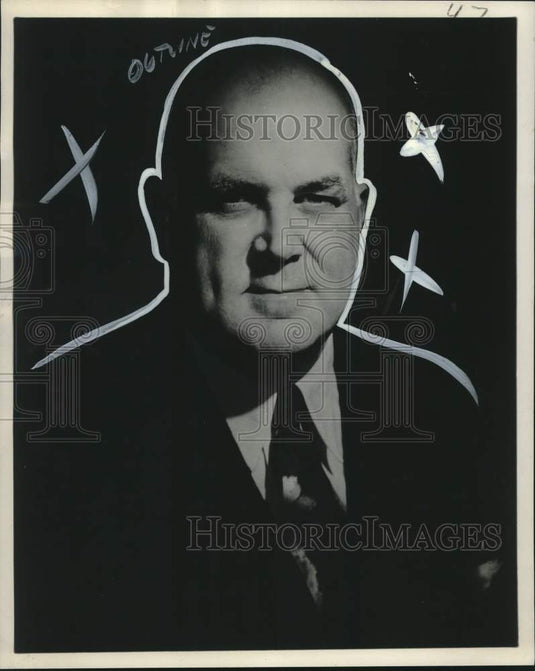 1953 Press Photo James Zeder, Chrysler Corp. VP & Director of Engineering