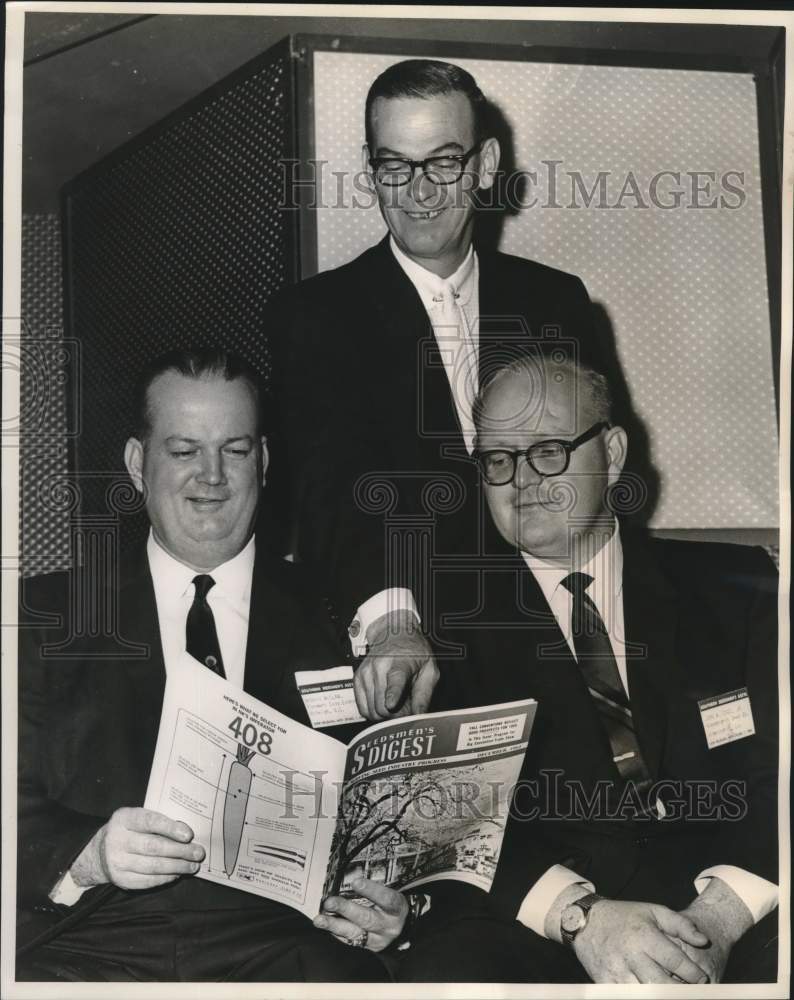 1964 Press Photo Southern Seedmen Association Officers at Roosevelt Hotel