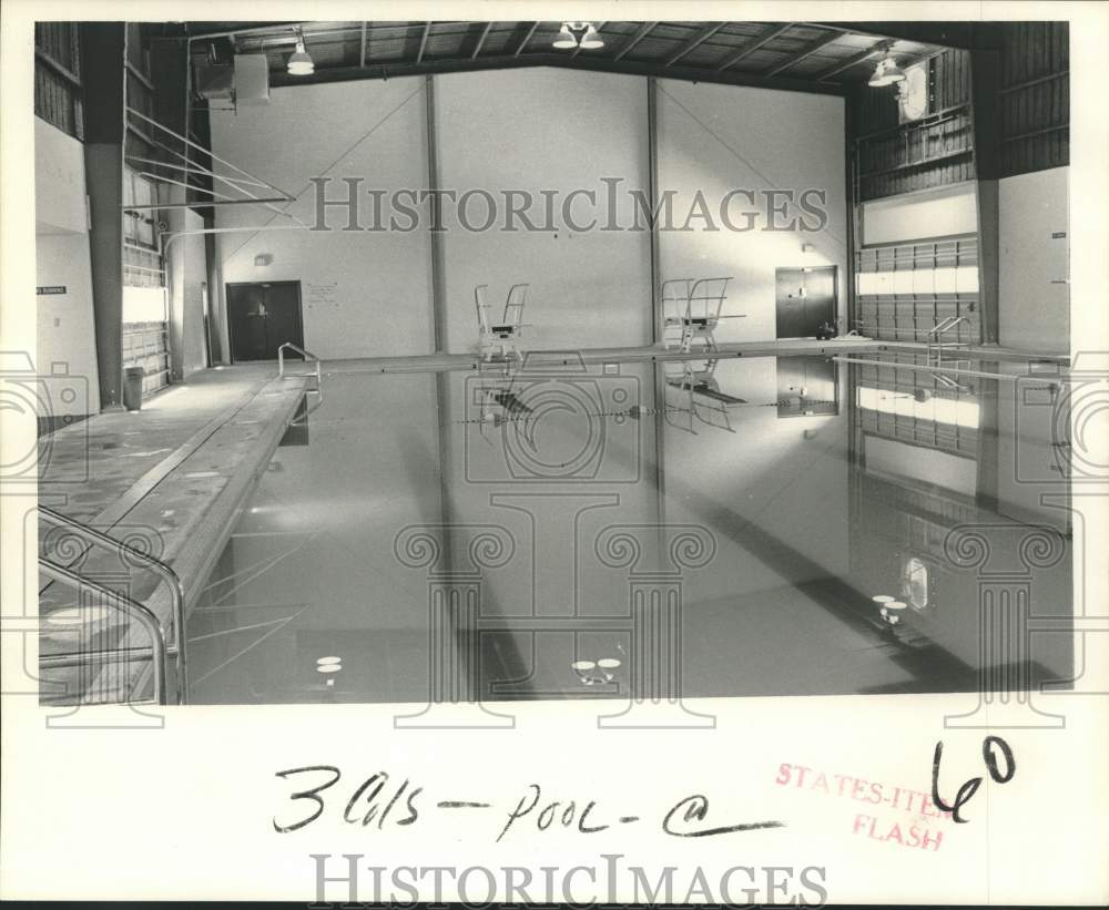 1972 Press Photo YMCA - Indoor Swimming Pool, Metairie, Louisiana - noc41076- Historic Images