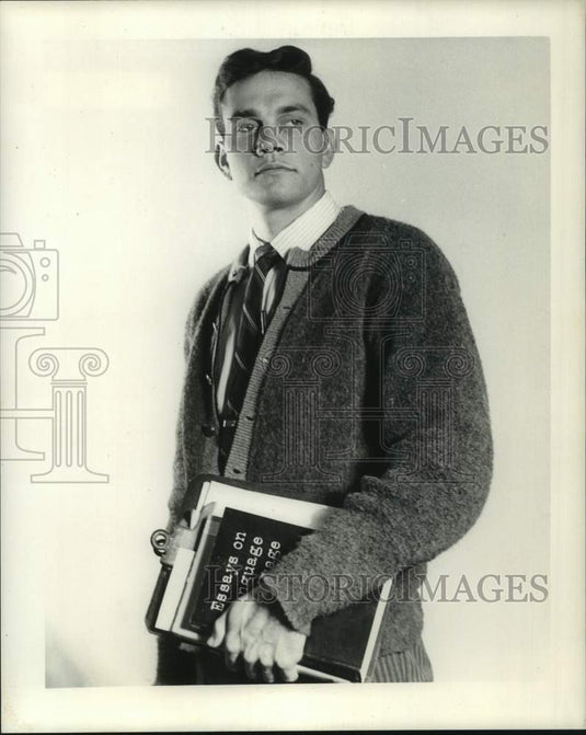 1966 Press Photo Robert Zebey, freshman at Louisiana State University- Historic Images