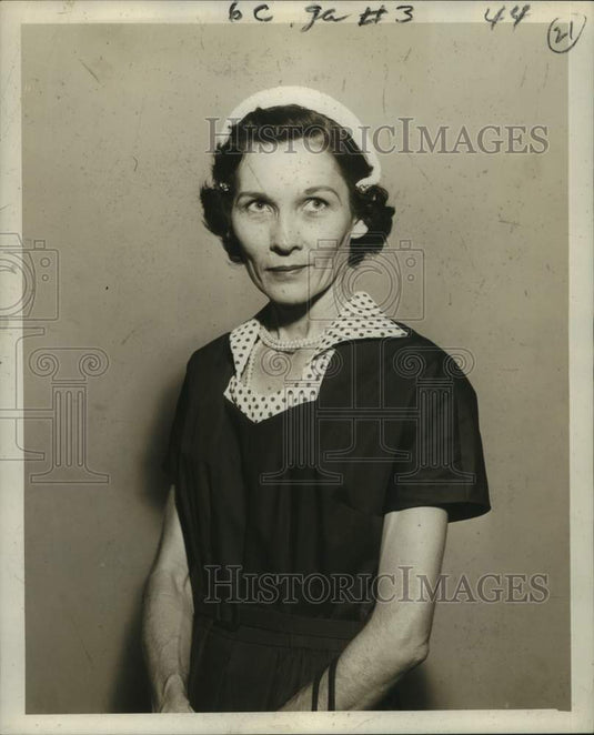 1955 Press Photo Mrs. W. D. Womack, Kenner - noc41892