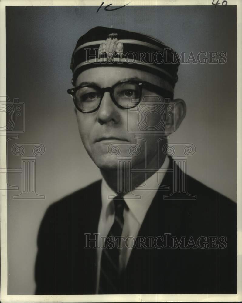 1960 Press Photo Henry J. Ziemer, wise master Pelican chapter Rose Croix